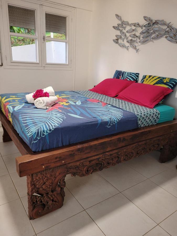 Appartement Prive Eco-Responsable, Vue Sur La Mer Des Caraibes Et Jardin Clos, Wifi, A 2Mn De La Plage Sainte-Luce Kültér fotó